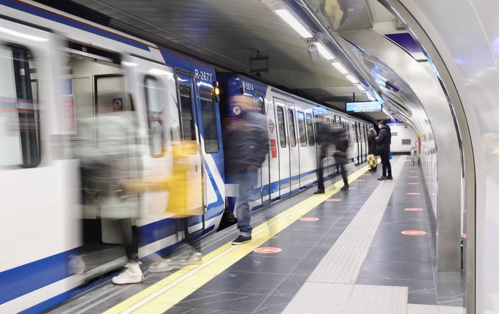 Metro de Madrid.