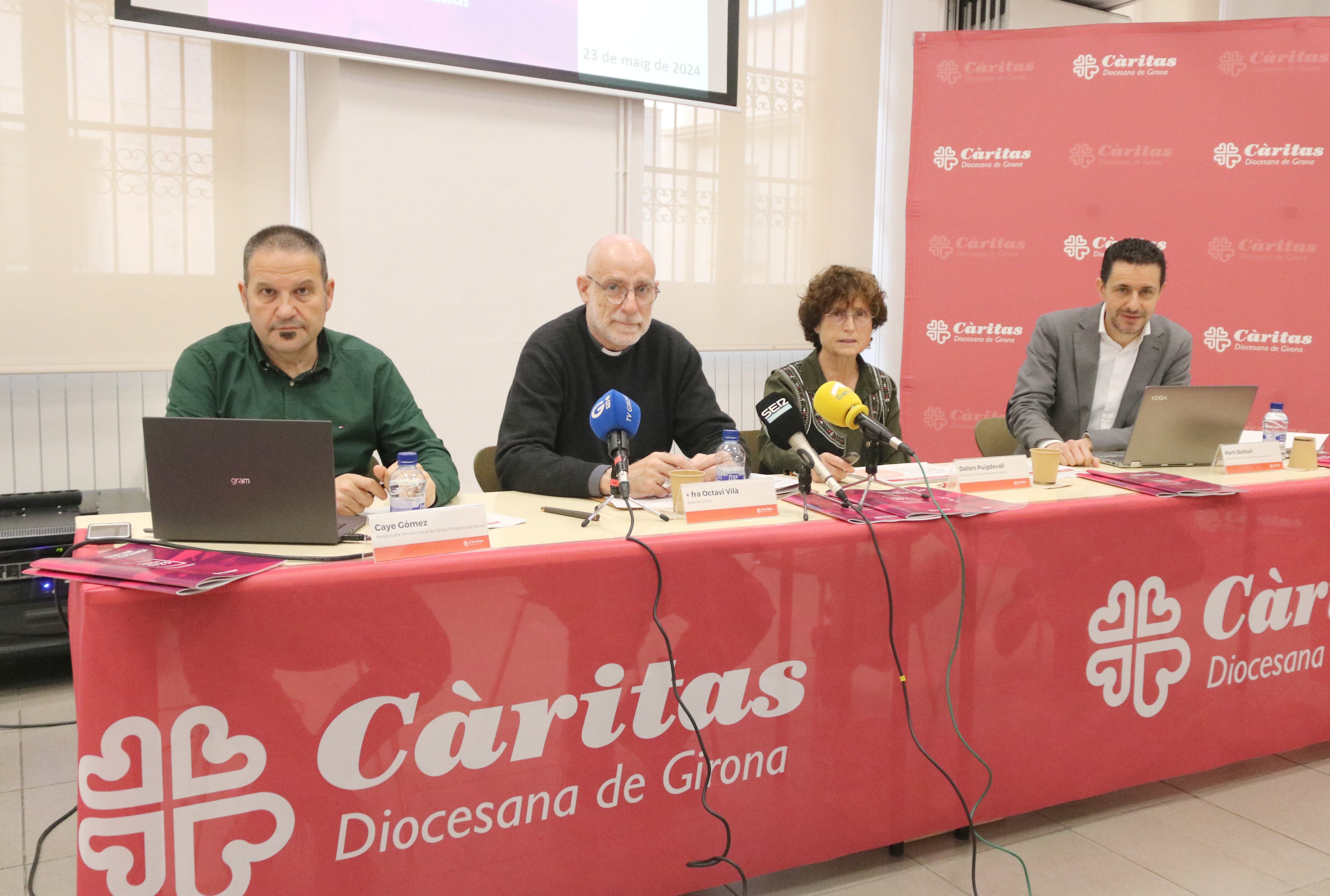 Càritas fa balanç de la seva activitat el 2023