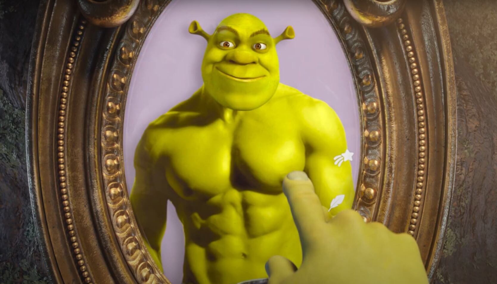 Fotograma del avance de Shrek 5.