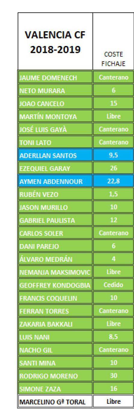 Plantilla VCF 2018-2019.