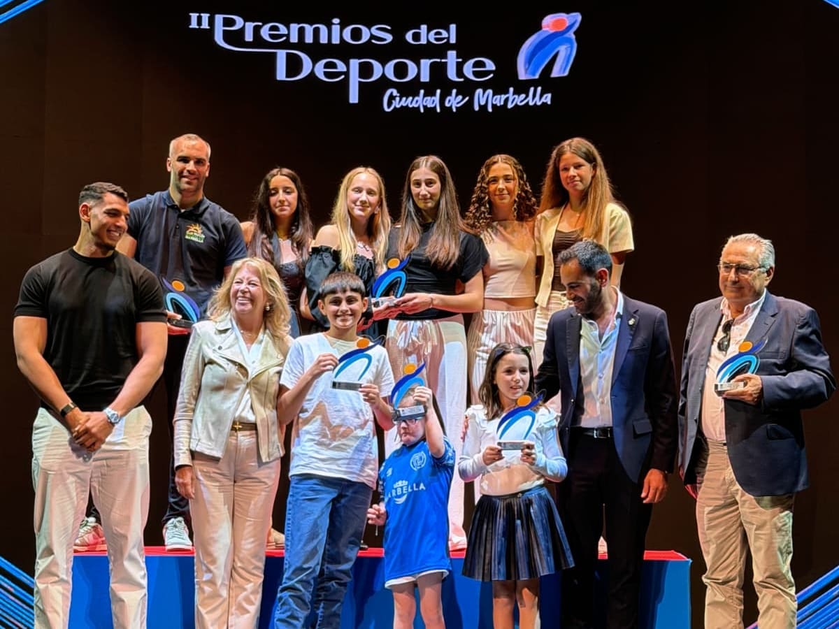 Marbella reconoce a los deportistas y clubes locales en los II Premios del Deporte
