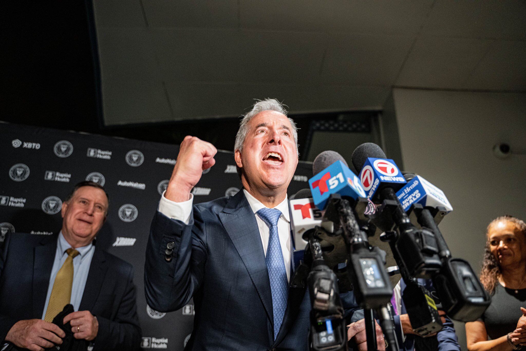 Jorge Mas, en una rueda de prensa