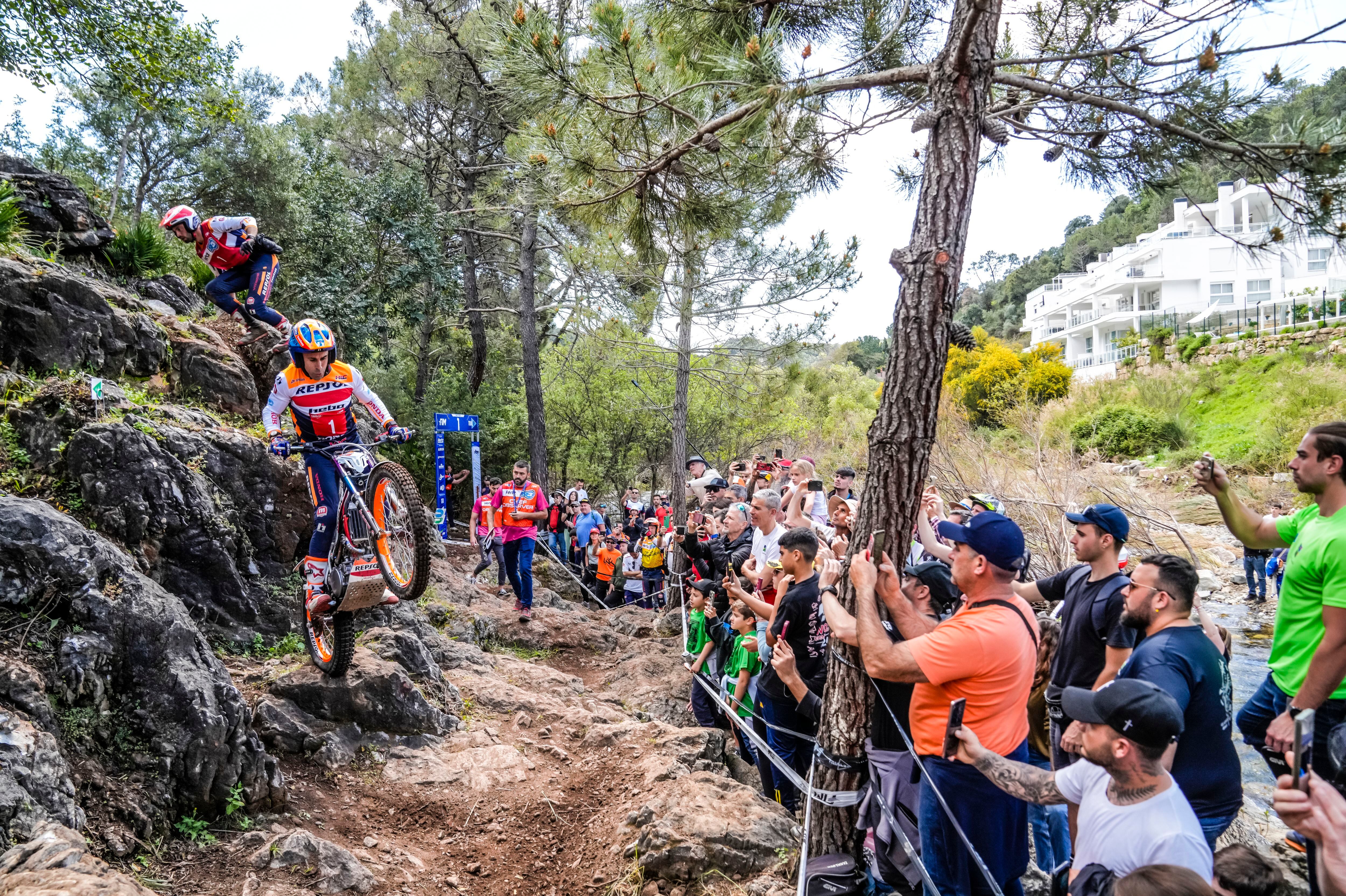 El público pudo presenciar el evento desde cerca