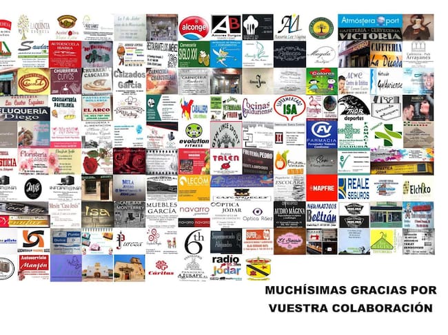 Establecimientos, empresas, comercios y colectivos colaboradores en la edición de 2019