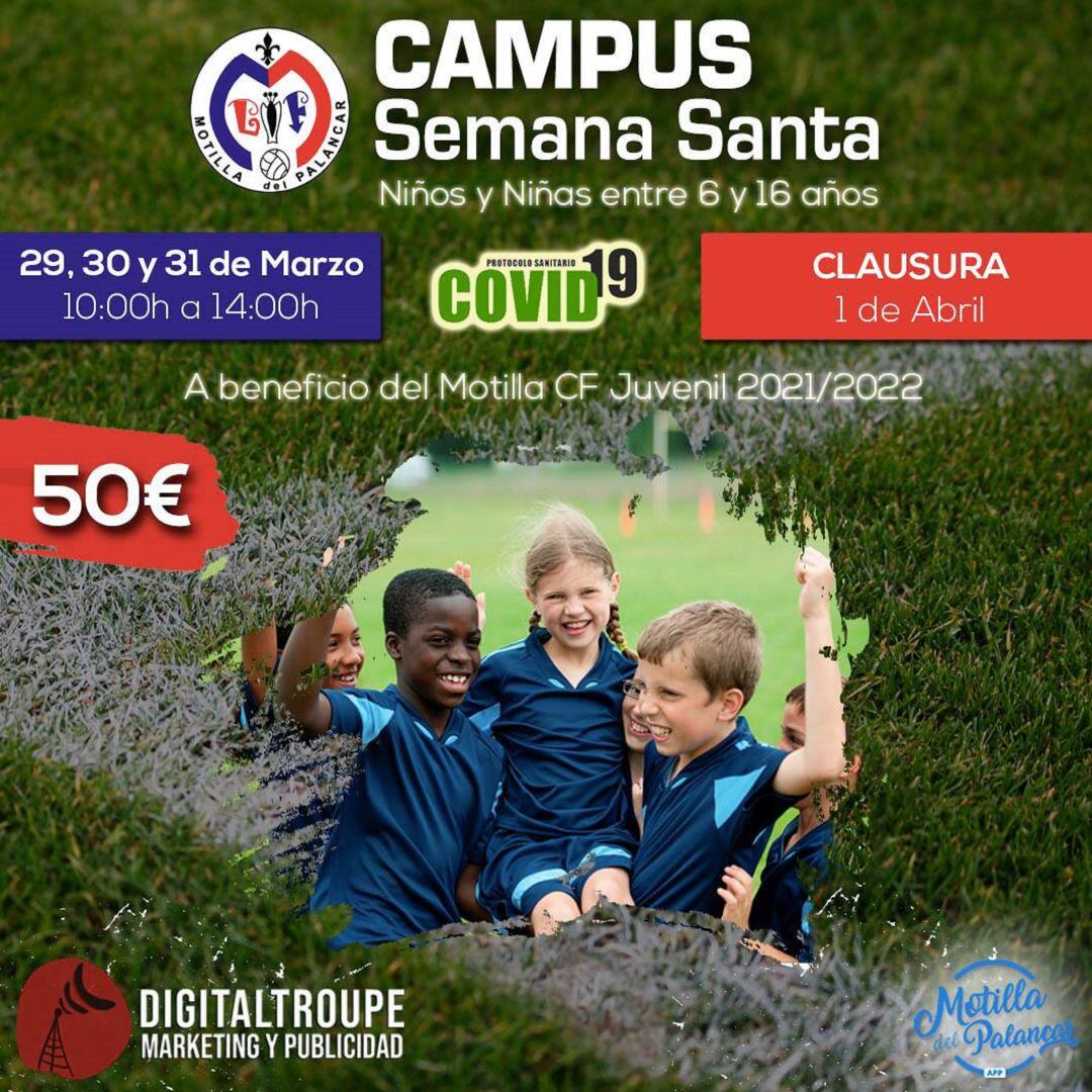 Cartel del Campus de Semana Santa