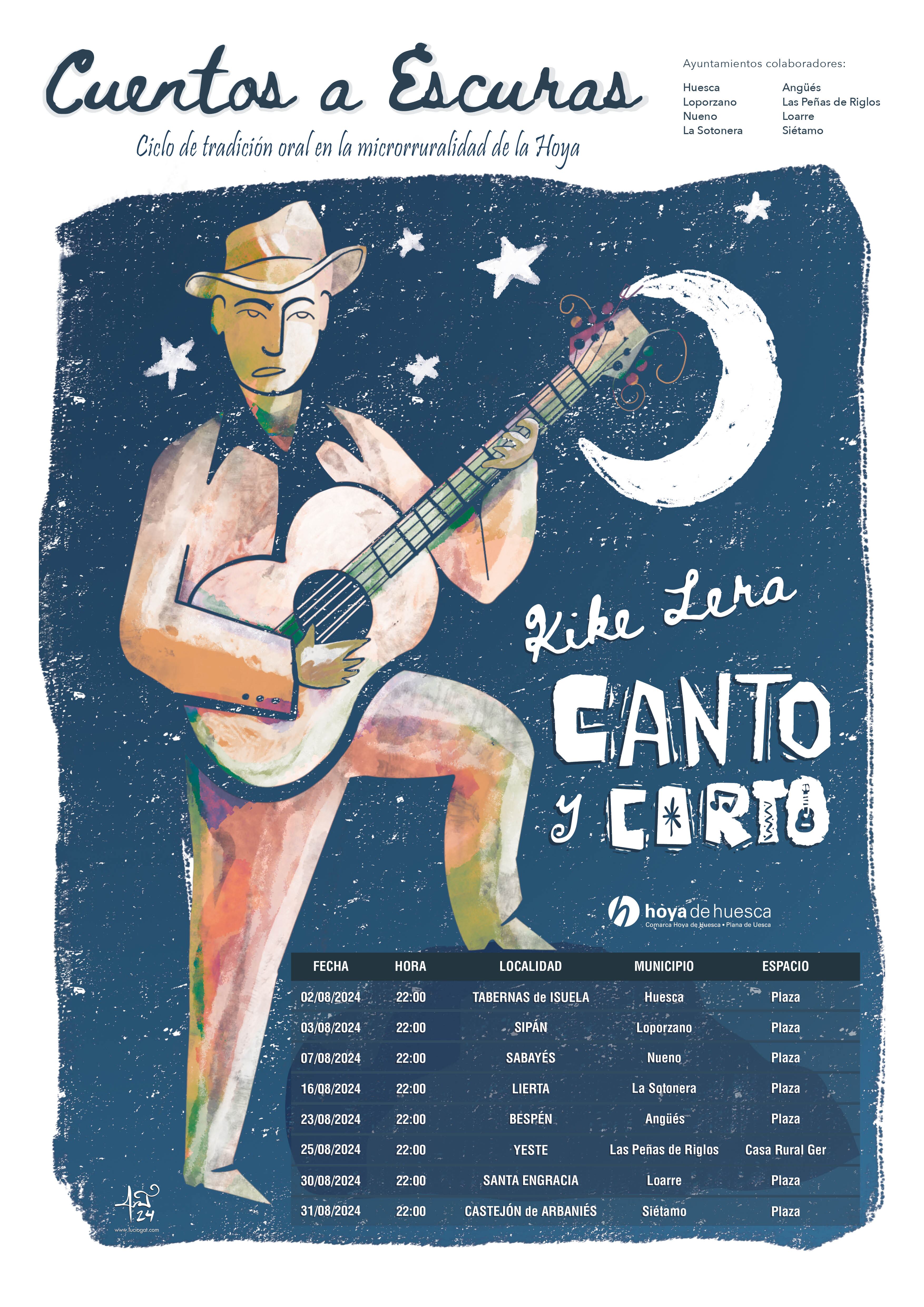 Cartel de Cuentos a Escuchar