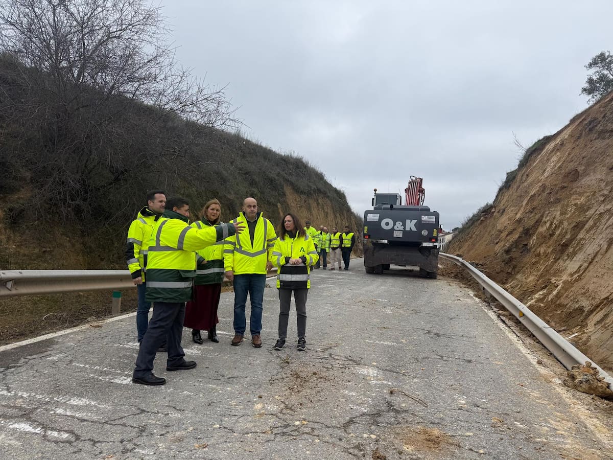 Los daños provocados por las borrascas en carreteras de Málaga superan los 47 millones