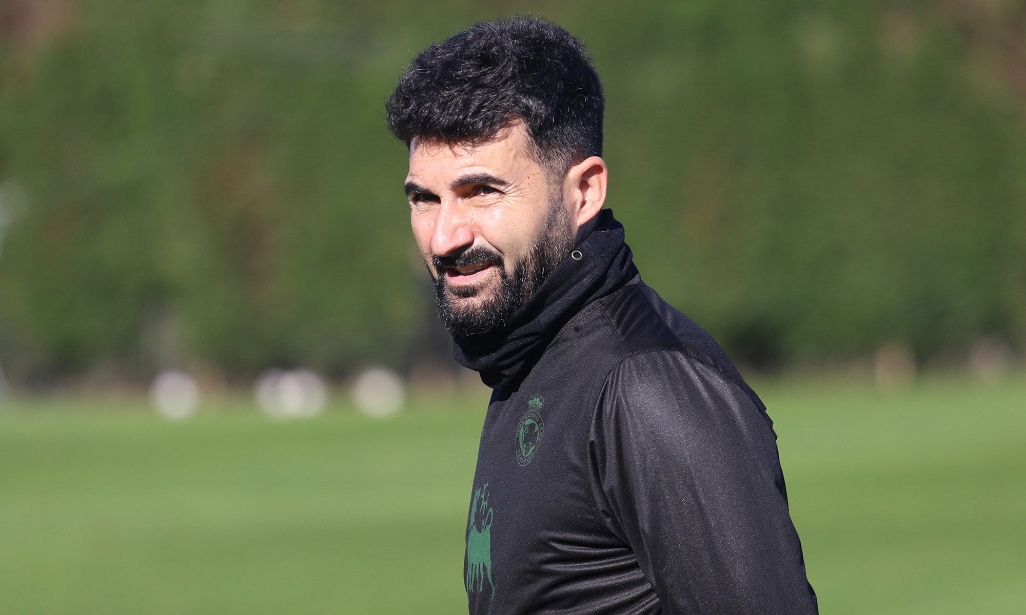 Guillermo Fernández Romo en su etapa en el Racing de Santander