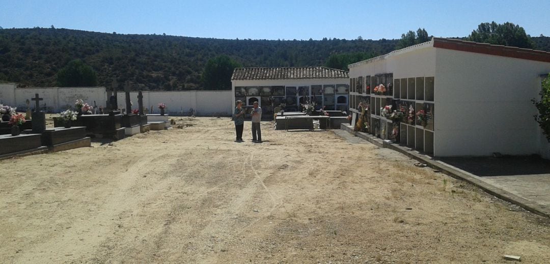 Cementerio de Pajaroncillo (Cuenca), donde está la fosa común de los soldados de El Cañizar.