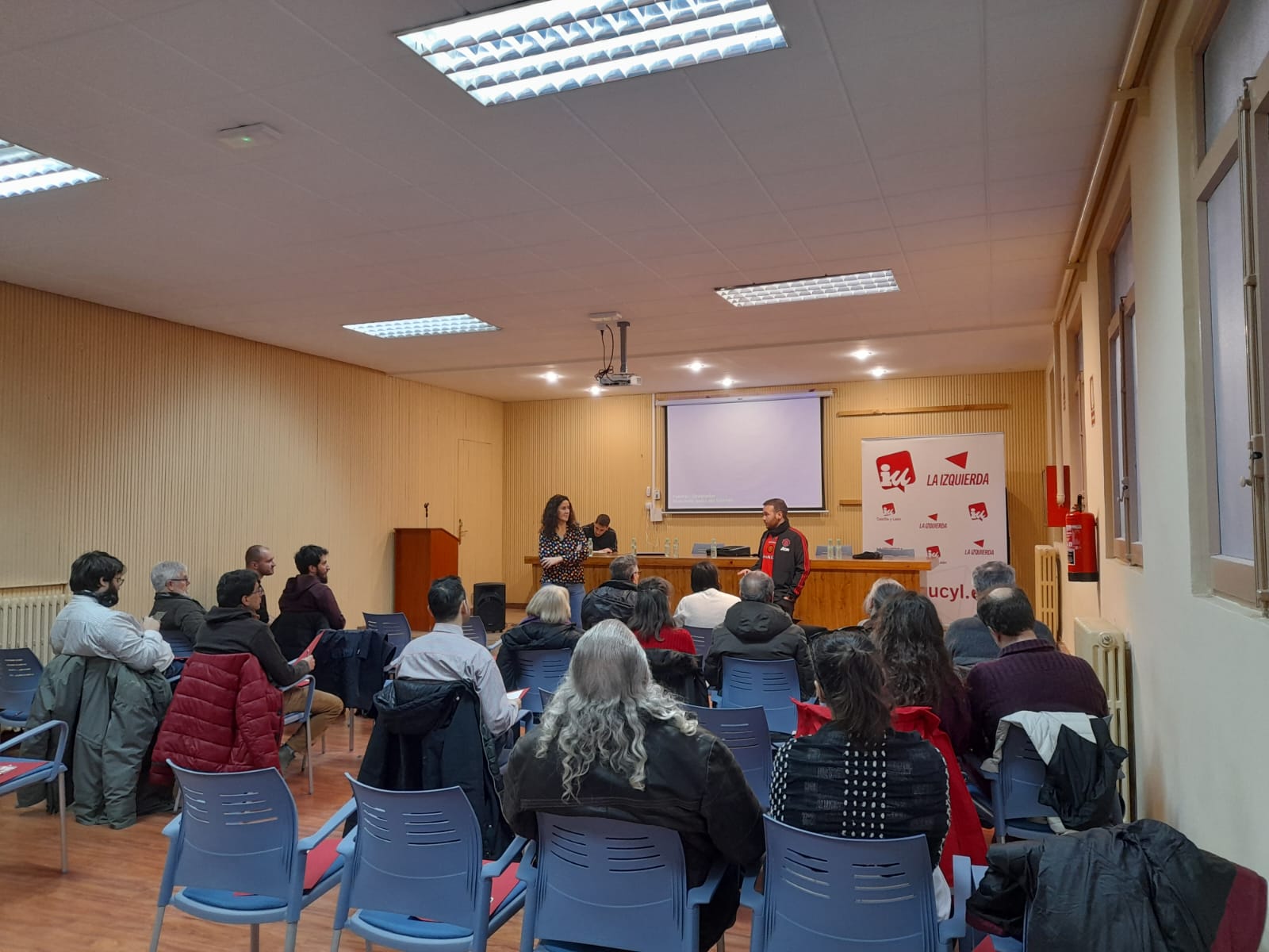 Encuentro en Aranda de militantes de IU de la provincia de Burgos