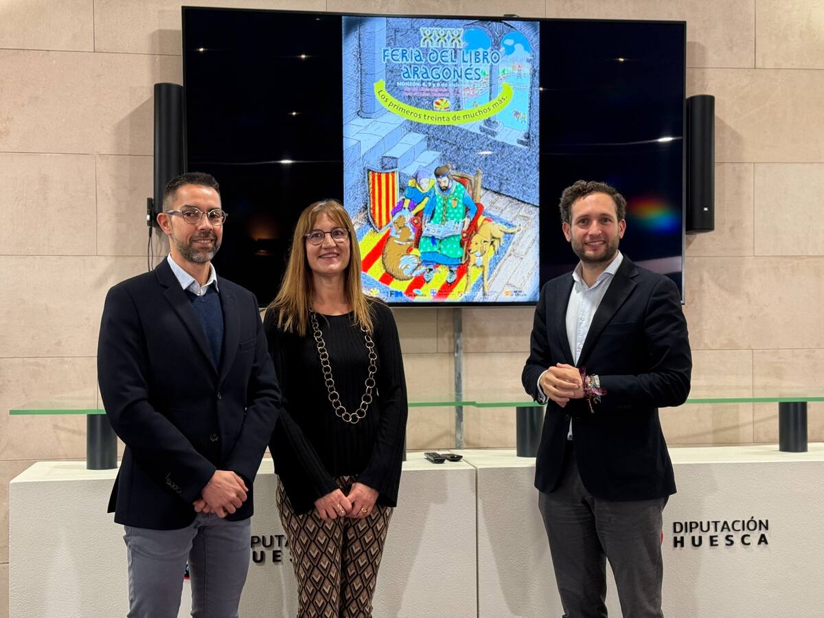 La Feria del Libro Aragonés cumple 30 años convirtiendo a Monzón en la capital de la cultura aragonesa