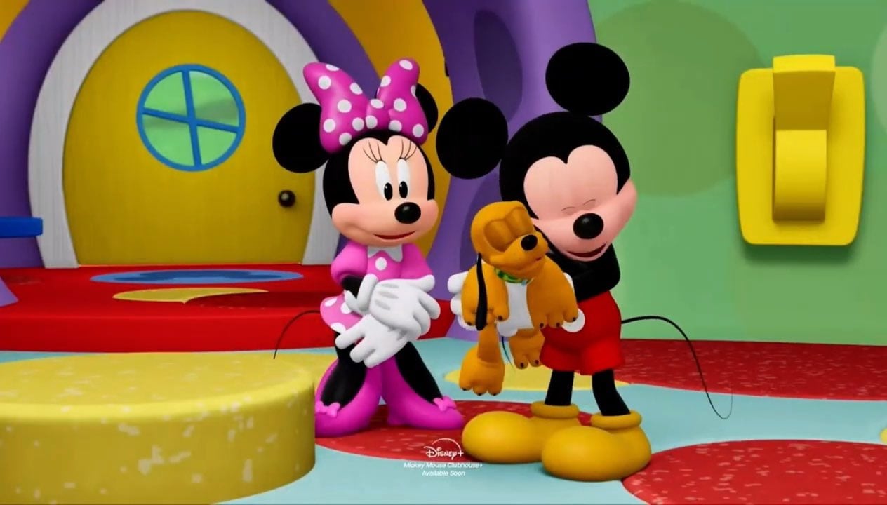 Mickey, Minnie y Pluto