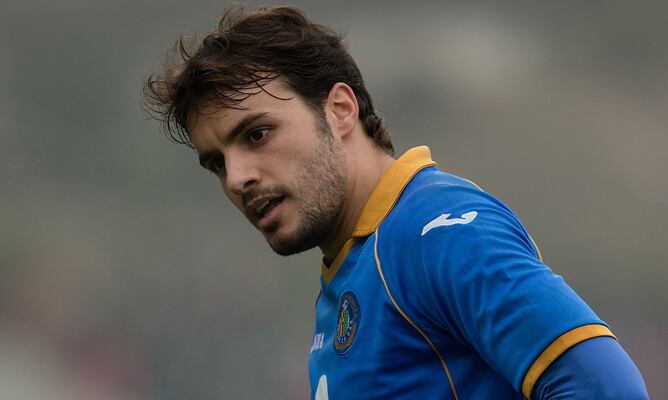 El jugador del Getafe, Pedro León.