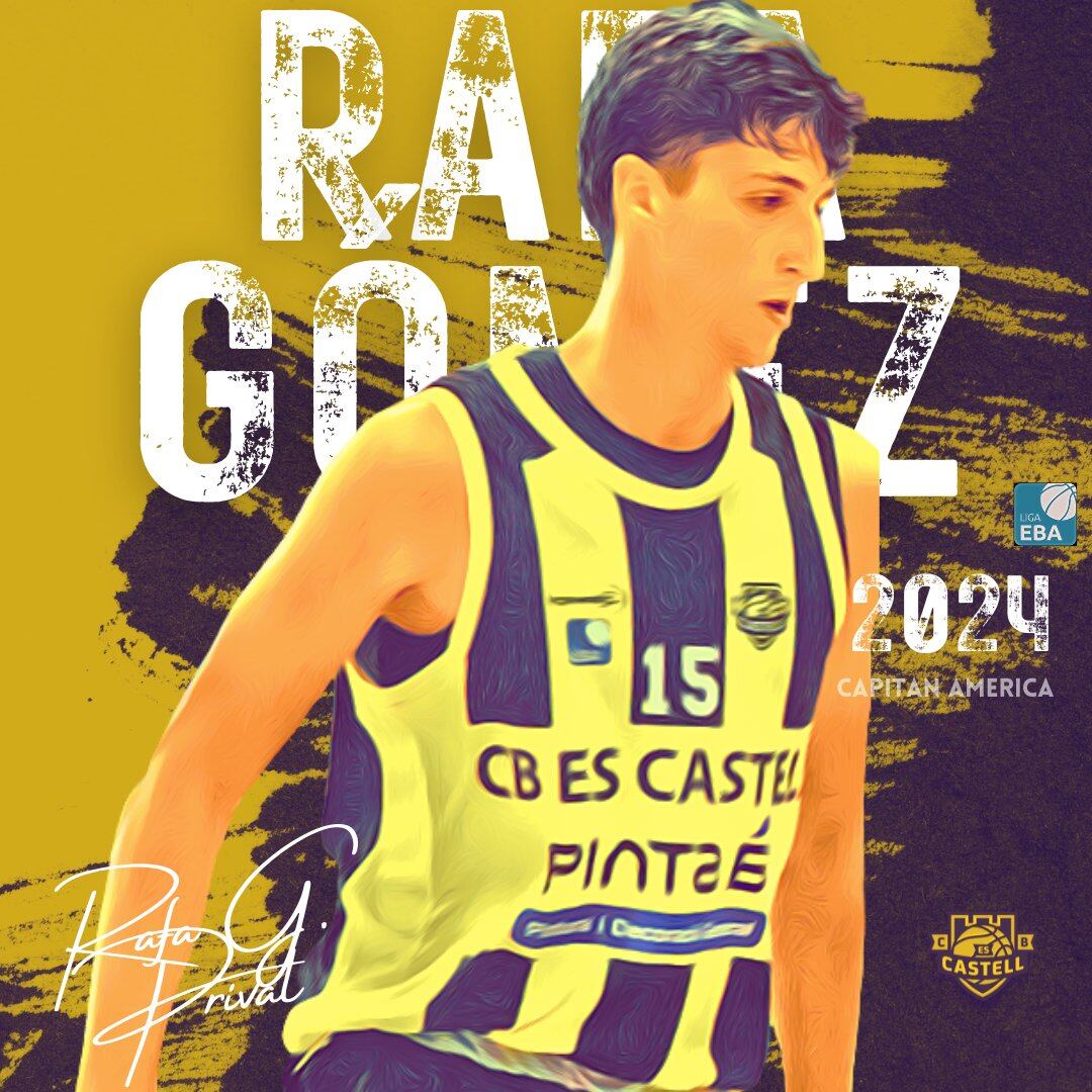 El Pinta B Es Castell s'assegura rebots i taps a la pintura per a la propera temporada.