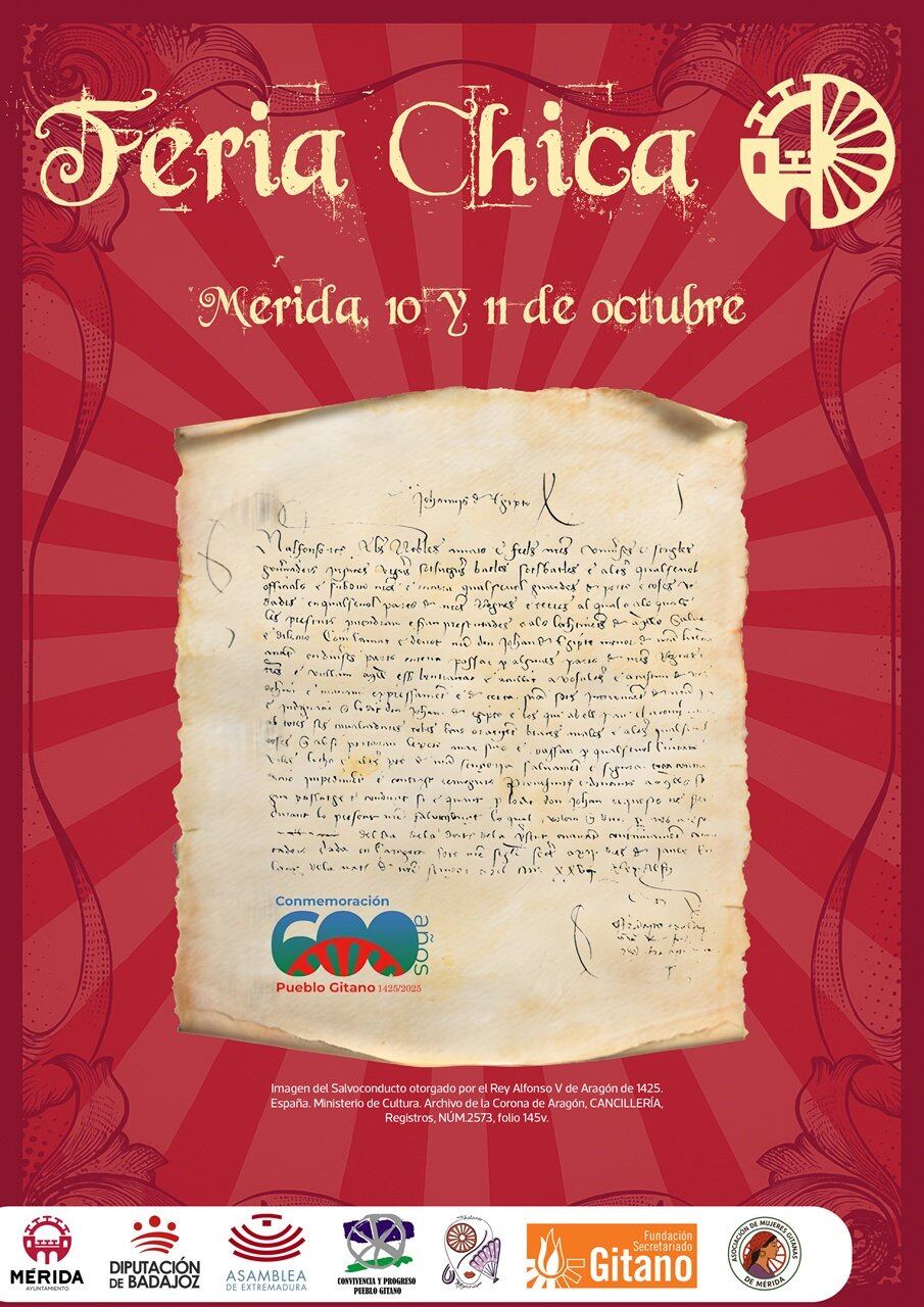 Cartel Feria Chica de Mérida