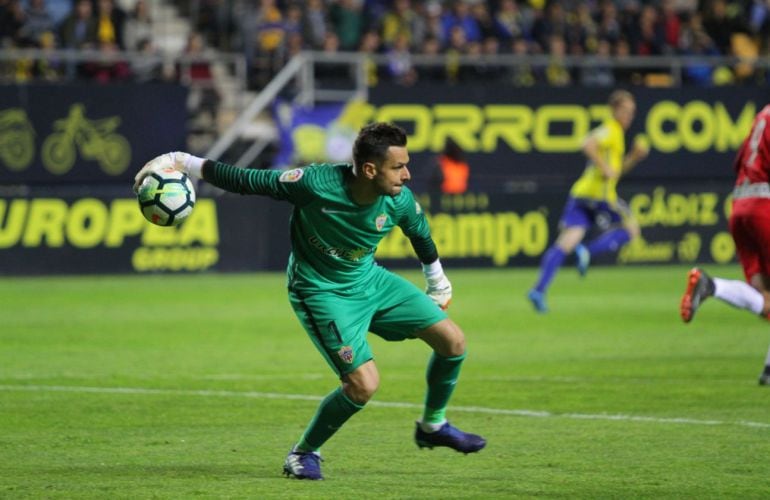 René Román en el partido de Carranza.