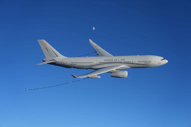 Imagen de un A330 de la AAE francesa