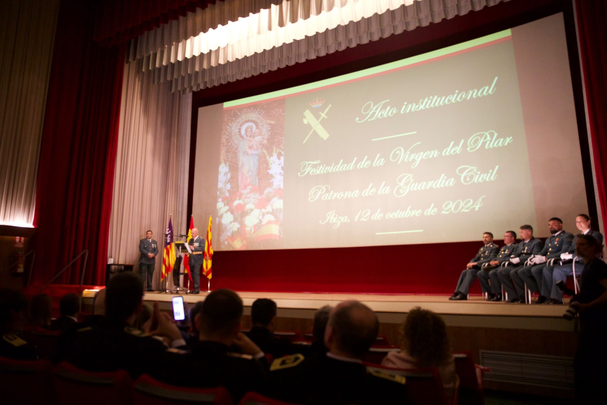 Acto de la patrona de la Guardia Civil