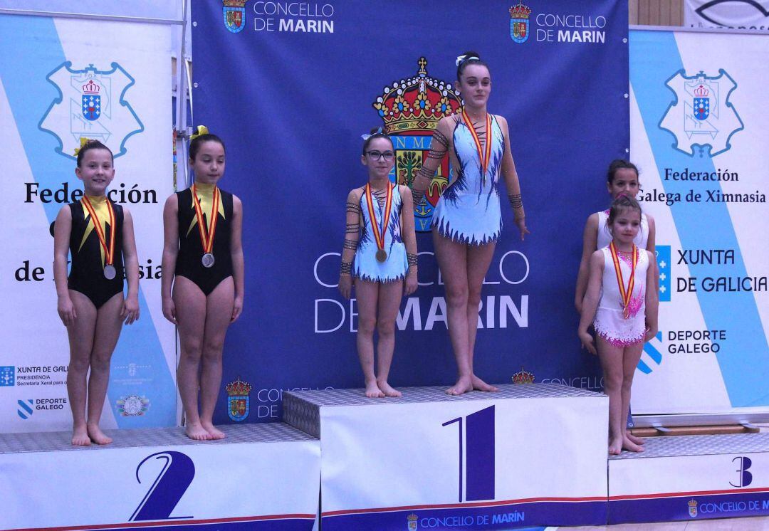 Xela Cid y Jimena Gómez del Burgas,2ª en parejas alevín, en la Copa de España.