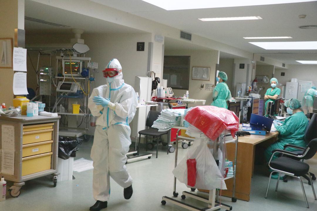 Imagen de las instalaciones de la UCI en el Hospital General de Ciudad Real