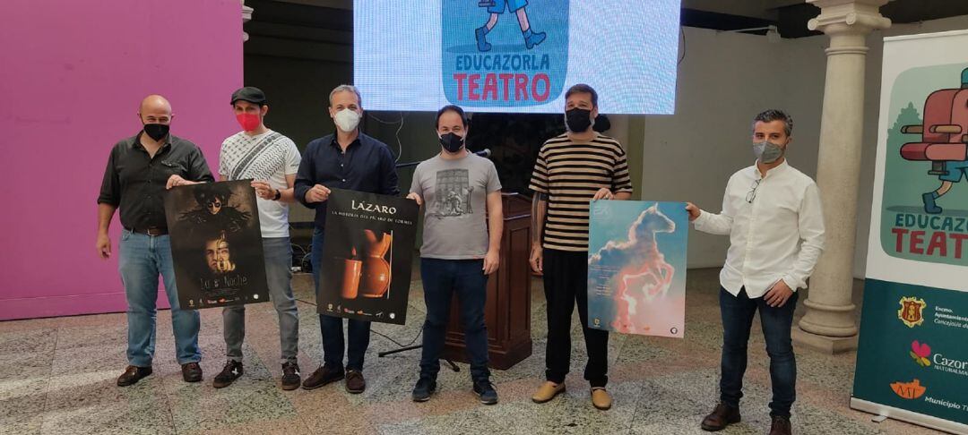 Presentación de Educazorla Teatro en el Patio del Ayuntamiento