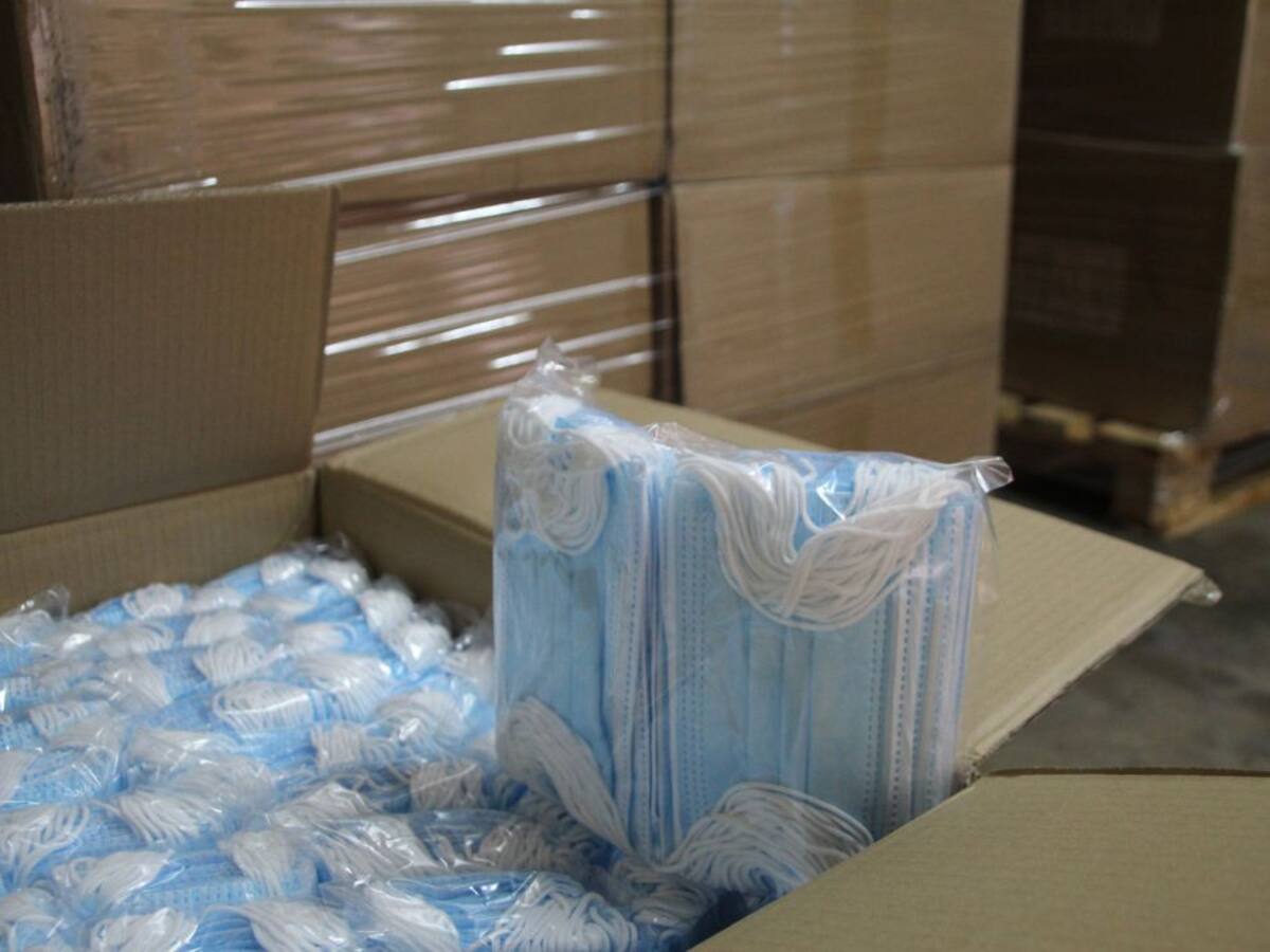 Navarra recibe 146.000 mascarillas para personas que se desplacen desde el martes por motivos laborales