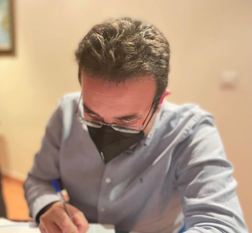 El alcalde de Peñafiel, Roberto Díez