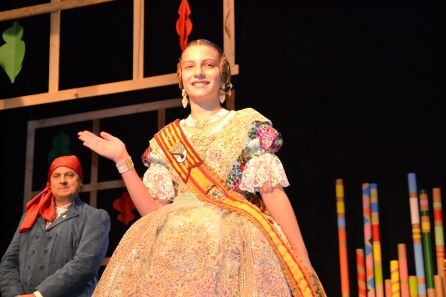 Martina Gimeno, Fallera Mayor Infantil de Dénia 2020.