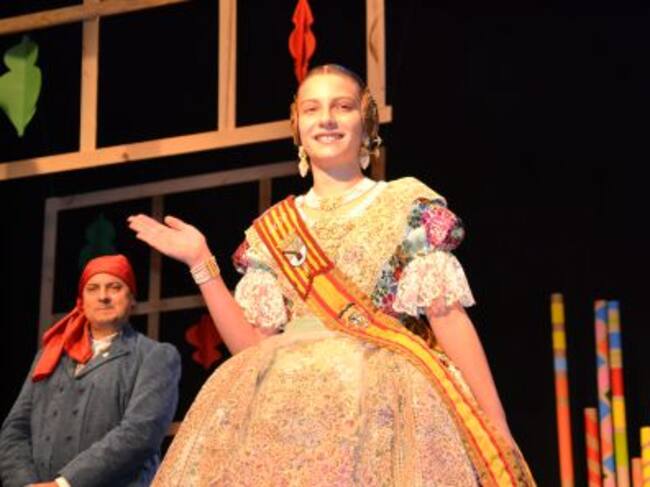 Martina Gimeno, Fallera Mayor Infantil de Dénia 2020.
