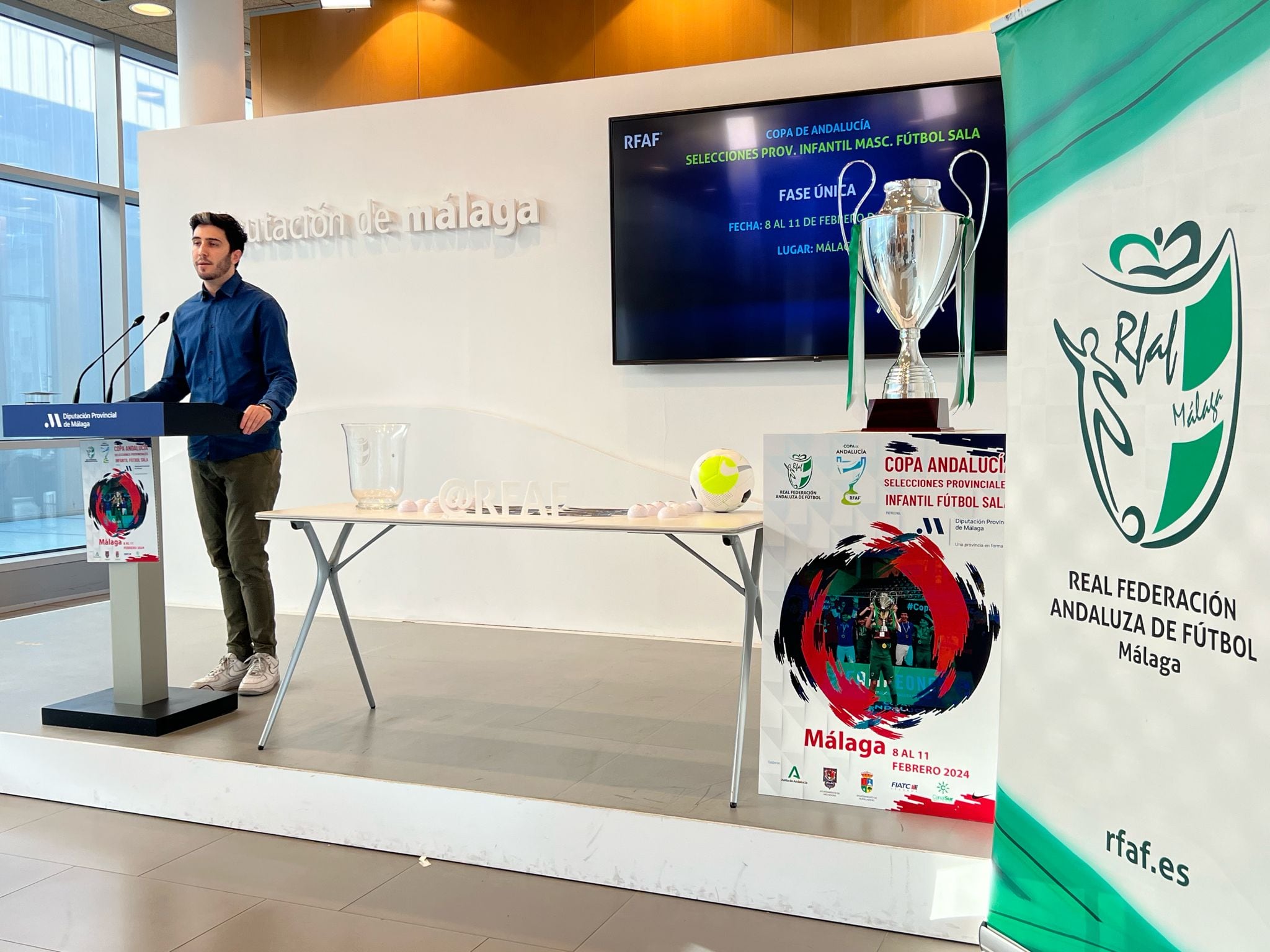 La Copa Andalucía de selecciones provinciales infantiles de fútbol sala se celebrará en Archidona y Humilladero