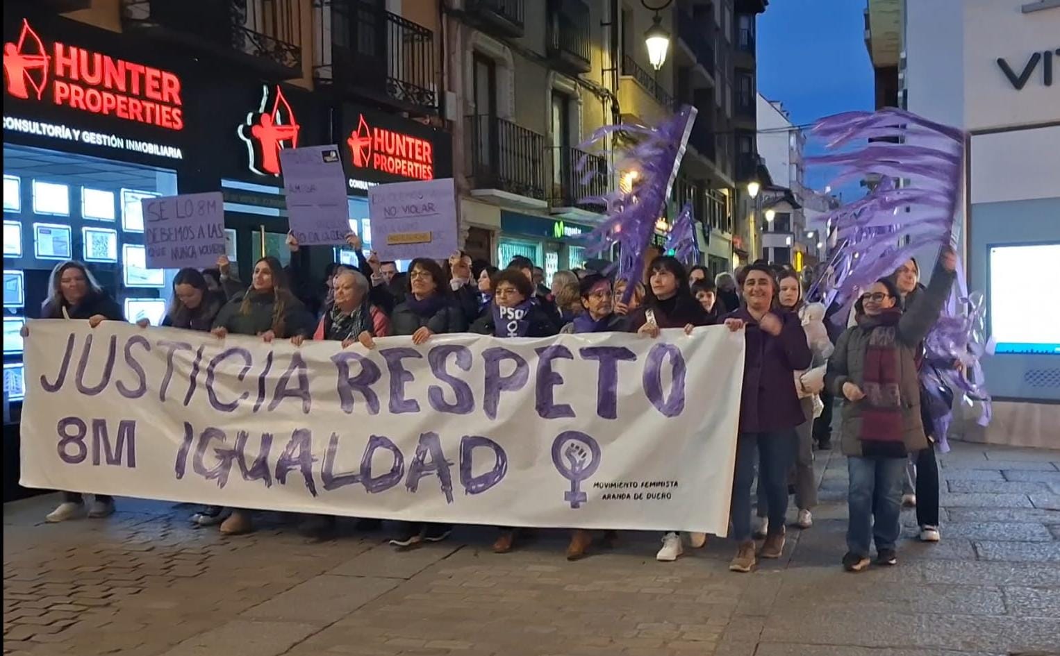 Manifestación 8M Aranda 2026