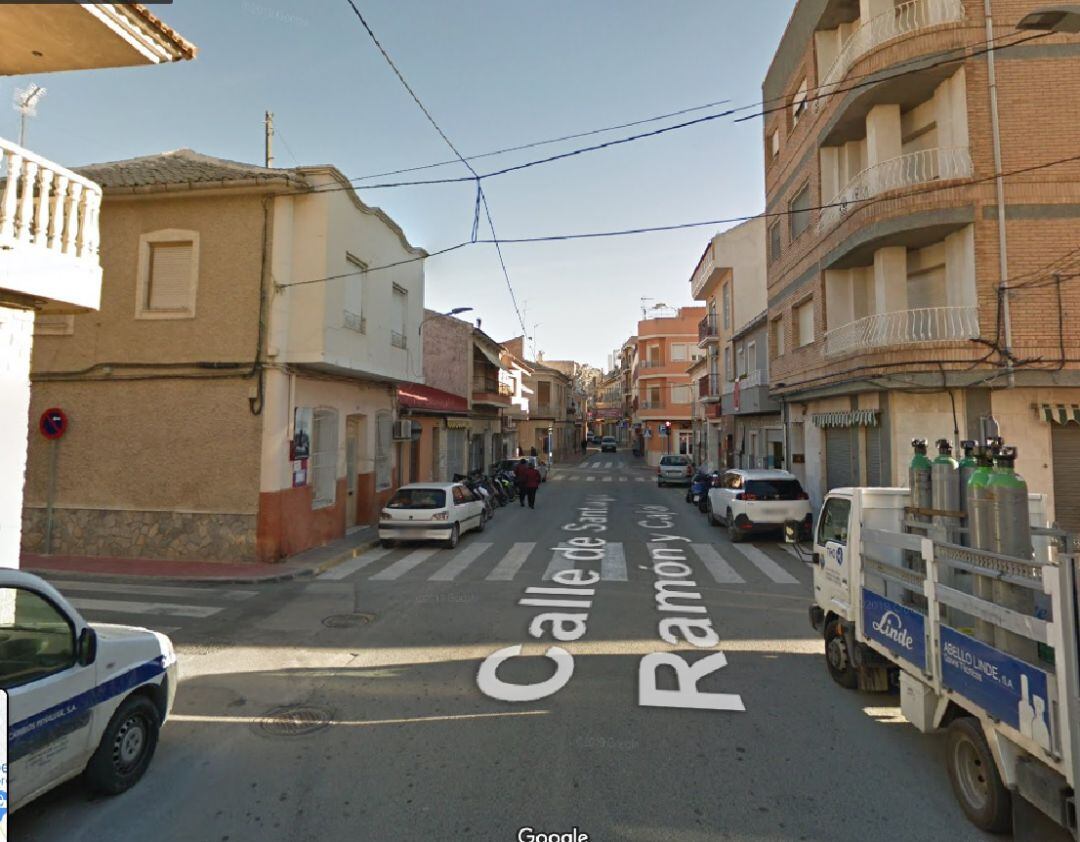 Calle Ramón y Cajal de Archena