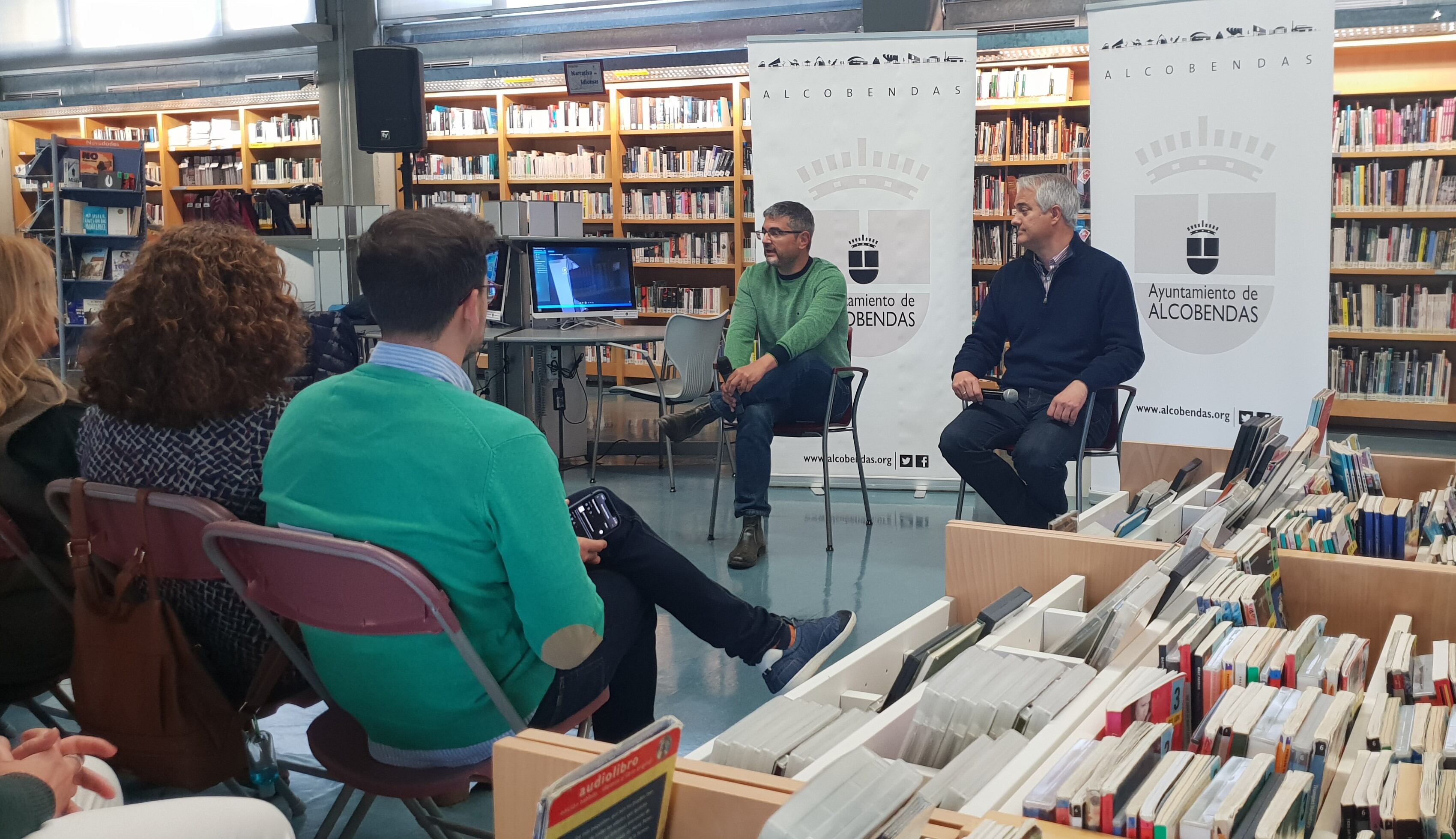 Presentación de “Alcobendas Podcaster” en la mediateca del Centro Cultural Pablo Iglesias de Alcobendas