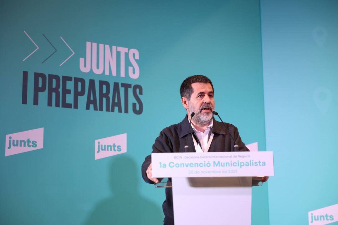 El secretario general de Junts, Jordi Sànchez, rechaza aprobar los presupuestos del Govern.