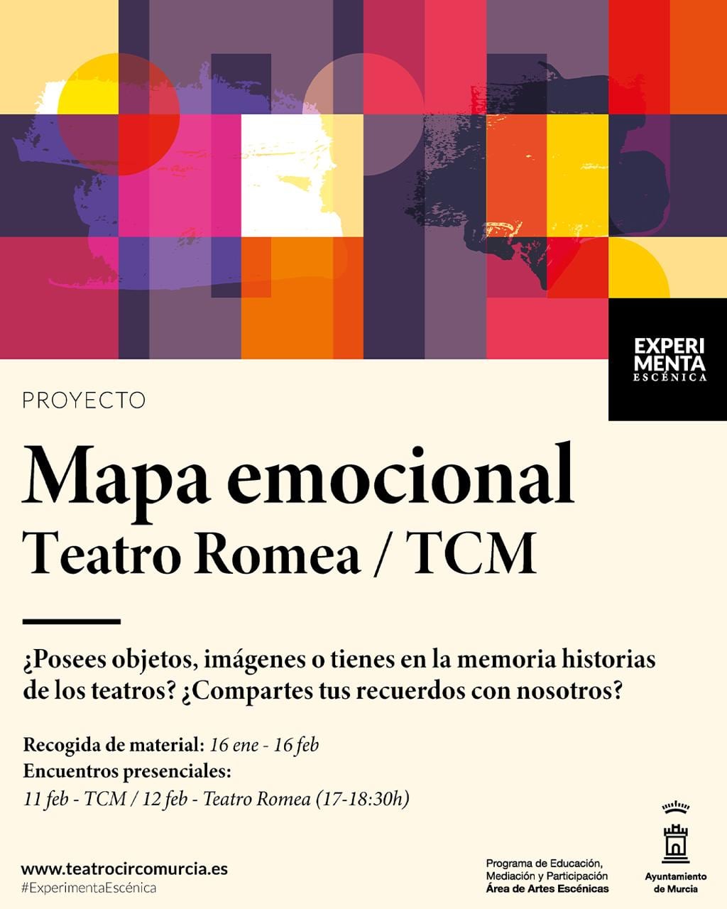 El Ayuntamiento de Murcia se ha propuesto trazar el ‘Mapa Emocional’ del Teatro Romea y del Teatro Circo