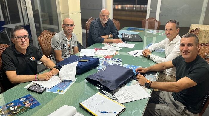 Un momento de la reunión