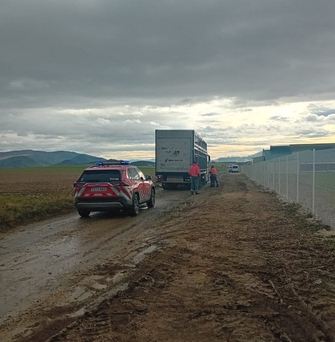 Un hombre de 49 fallece en un accidente laboral en Abárzuza. Policía Foral