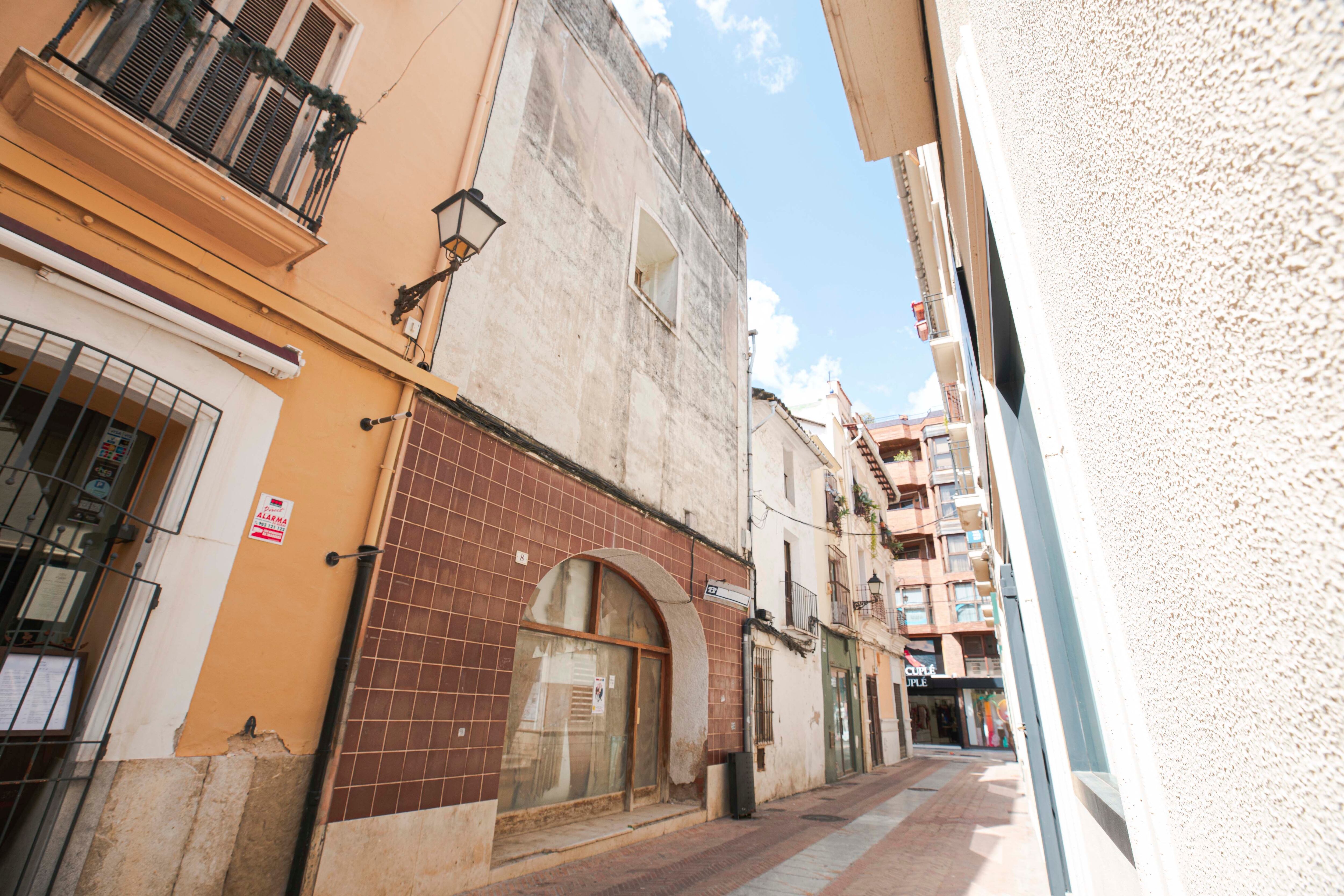 Fachada de la antigua capilla de la Asunción.
