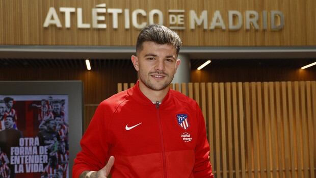 Sergio Guerrero &#039;Mini&#039; con el Atlético de Madrid