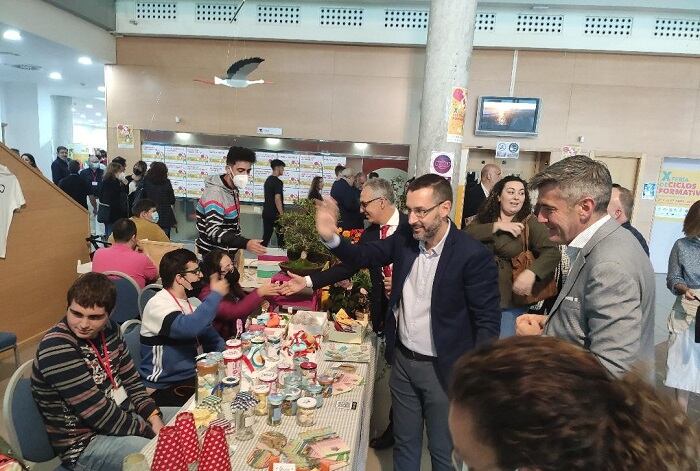 Franco en su visita a la feria