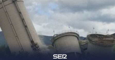 En junio se procedió a la demolición de los silos