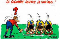 Viñeta de RTBF que indigna a Colombia