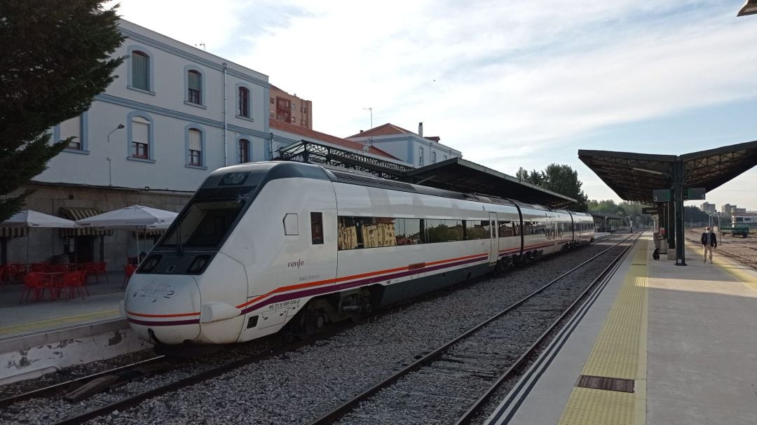 Estación de la línea del tren convencional en Cuenca