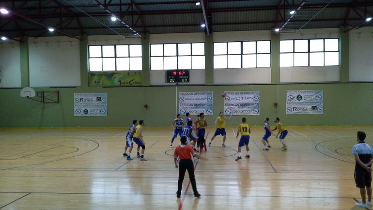 Segundo encuentro en Celanova, del COB en la Copa Galicia, frente a Marín.