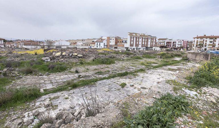 Estado del solar donde se ubicaba la cooperativa