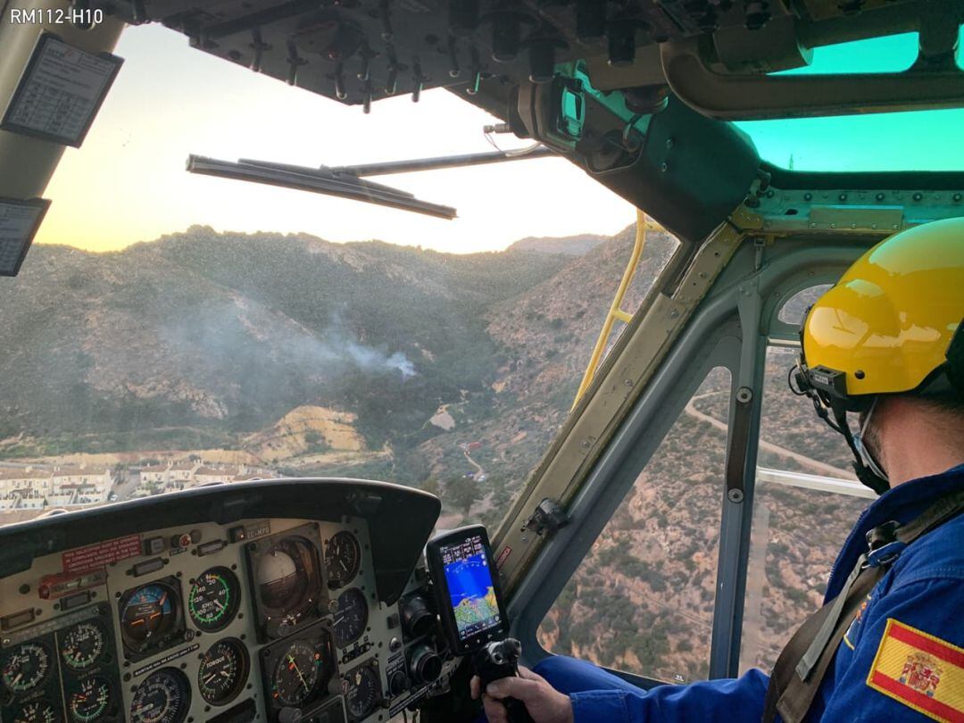 Incendio en el monte La Atalaya, Cartagena