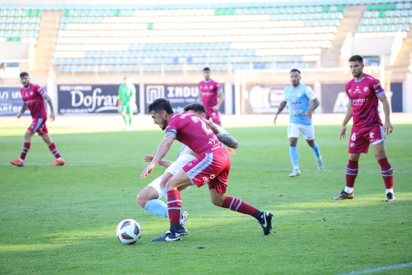 Imagen partido disputado ante el Polideportivo El Ejido