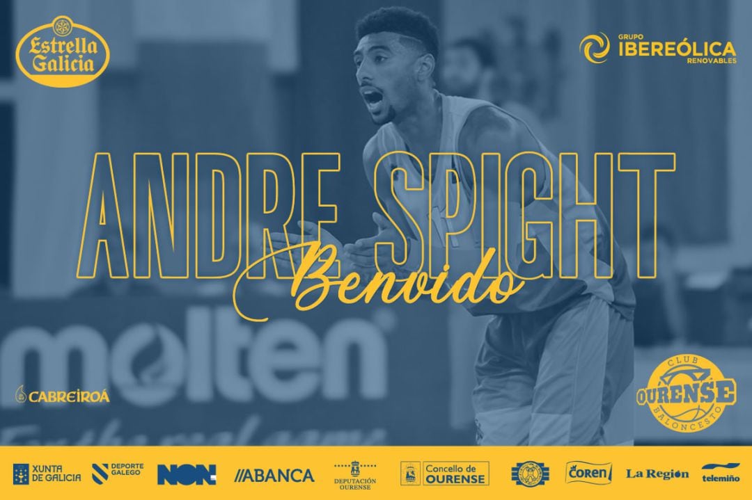 El Club Ourense Baloncesto, ficha al alero norteamericano con pasaporte armenio, Andre Spight.