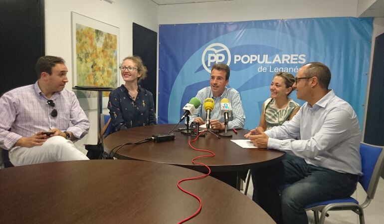 El PP de Leganés presenta sus propuestas para la moción de censura