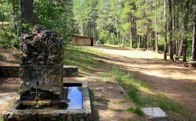 Casa de la Pradera en la hoz de Beteta.